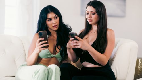 Time To Reconnect – Alyx Star & Queenie Sateen
