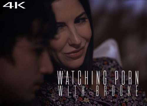 Watching Porn with Brooke Barclays