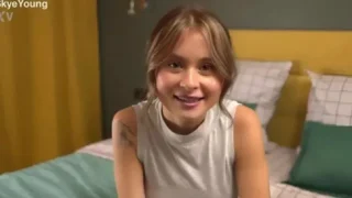 I Give My Step Brother His First Sex With Two Tight Pussies At Once – Skye Young