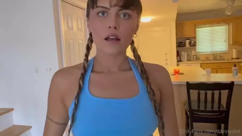 Caught Jerking Off with Step-Sister’s Panties After the Gym