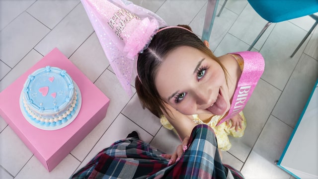 “Your Cock Is My Birthday Wish” – She Is Old Enough for an Orgasm Now